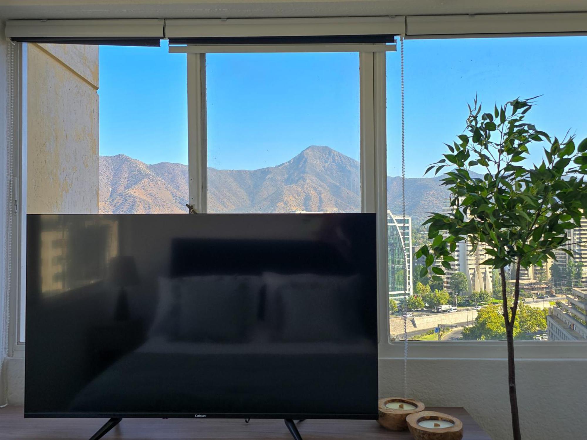 Apartment Vista Increible A Pasos Del Parque Arauco Santiago